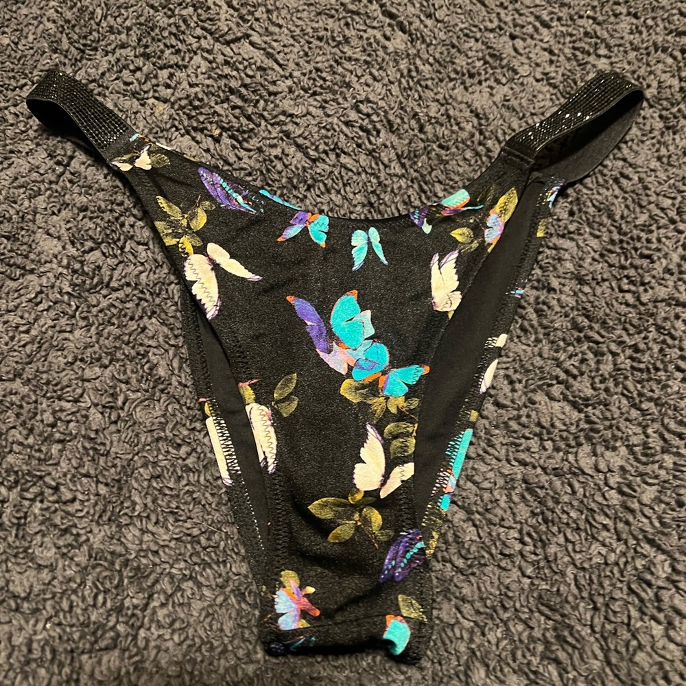Victorias secret Brazilian shine strap bikini bottom